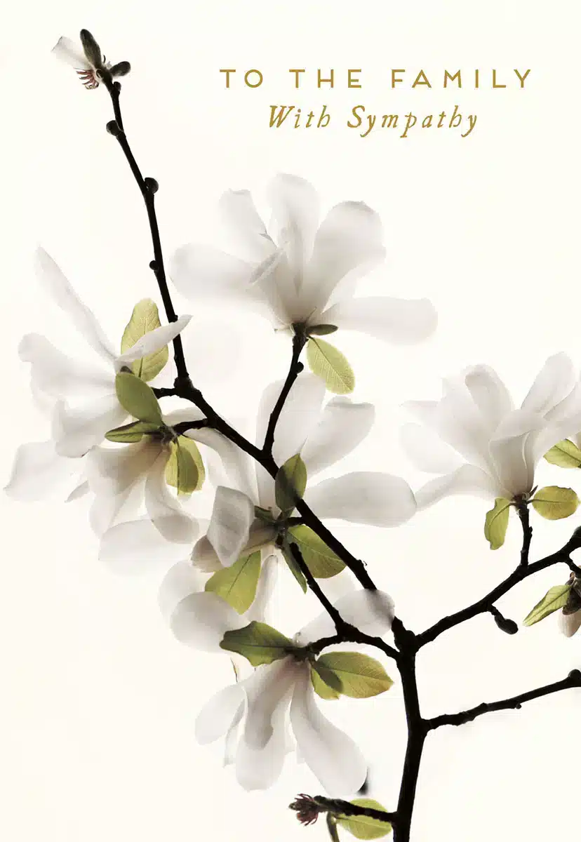To the Family With Sympathy